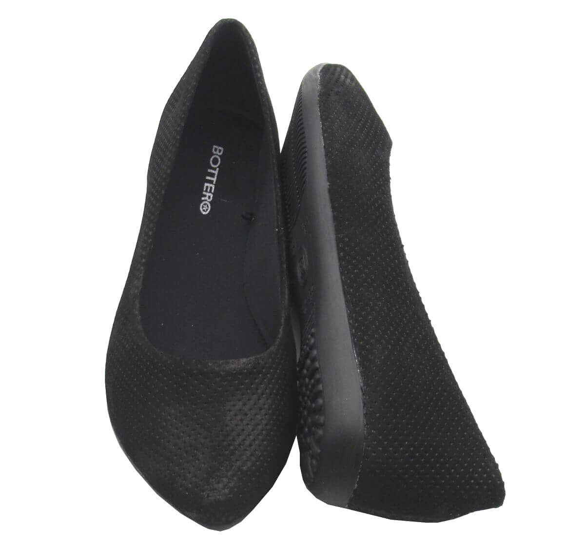 Sapatilha Feminina Bottero 346405 Preto Preto 4