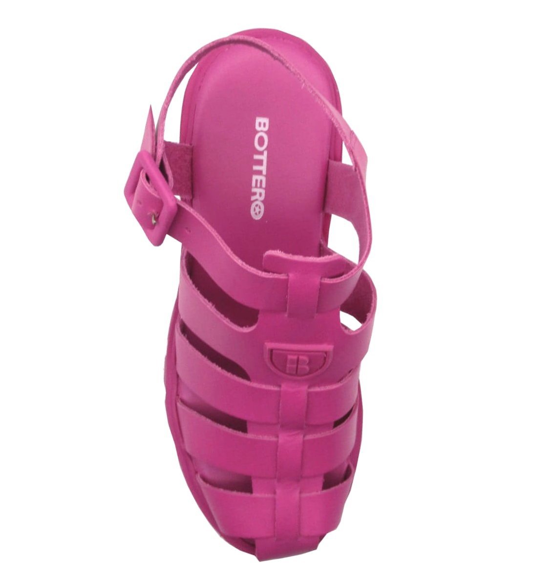 Sandália Tratorada Bottero Feminina em Couro 339501 Rosa Bebê 3