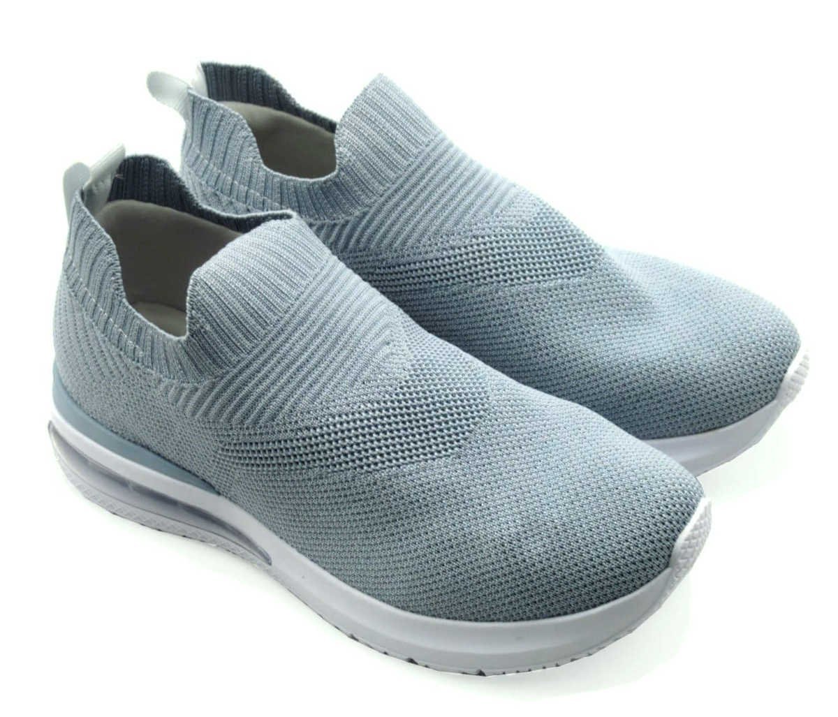 Tênis Comfortflex Feminino Malha Knit Amortecimento 2348331 Azul Claro 2