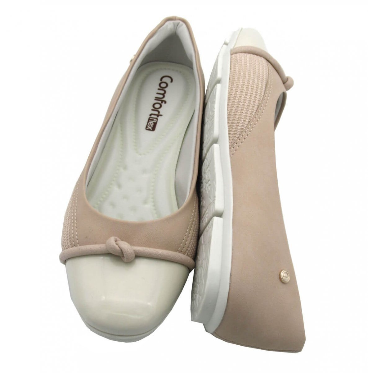 Sapatilha Comfortflex Feminina 2163403 Bege 3