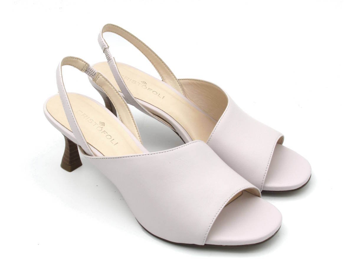 Sandália Feminina Cristófoli de Couro 50002 Branco 2