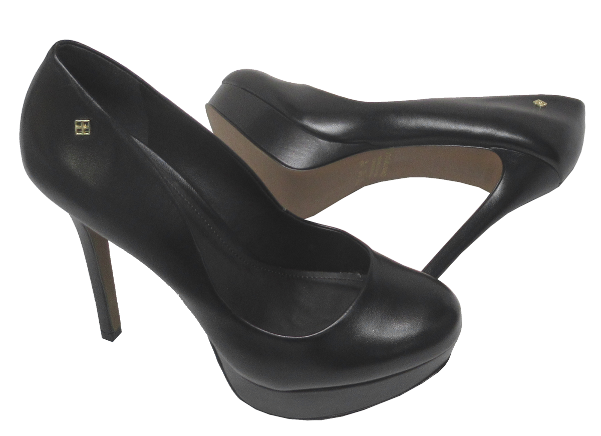 Scarpin Feminino Cristófoli 191071 Social Meia Pata Preto 4