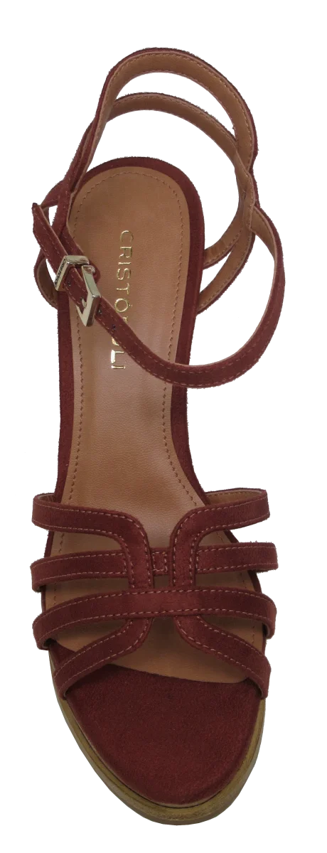 Sandália Feminina Meia Pata Cristófoli 181362 Marrom 3