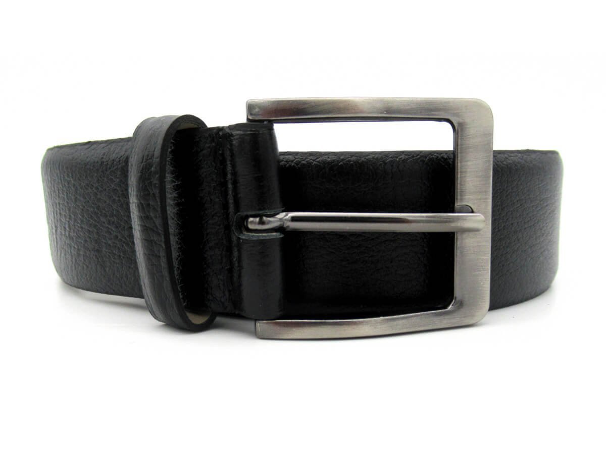 Cinto Masculino de couro Preto Fasolo T104143 Preto 3