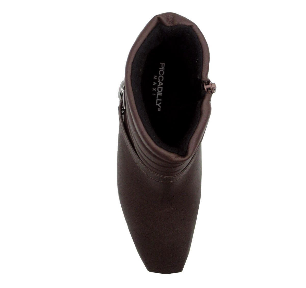 Bota Piccadilly Feminina Cano Curto 147199 Marrom 3