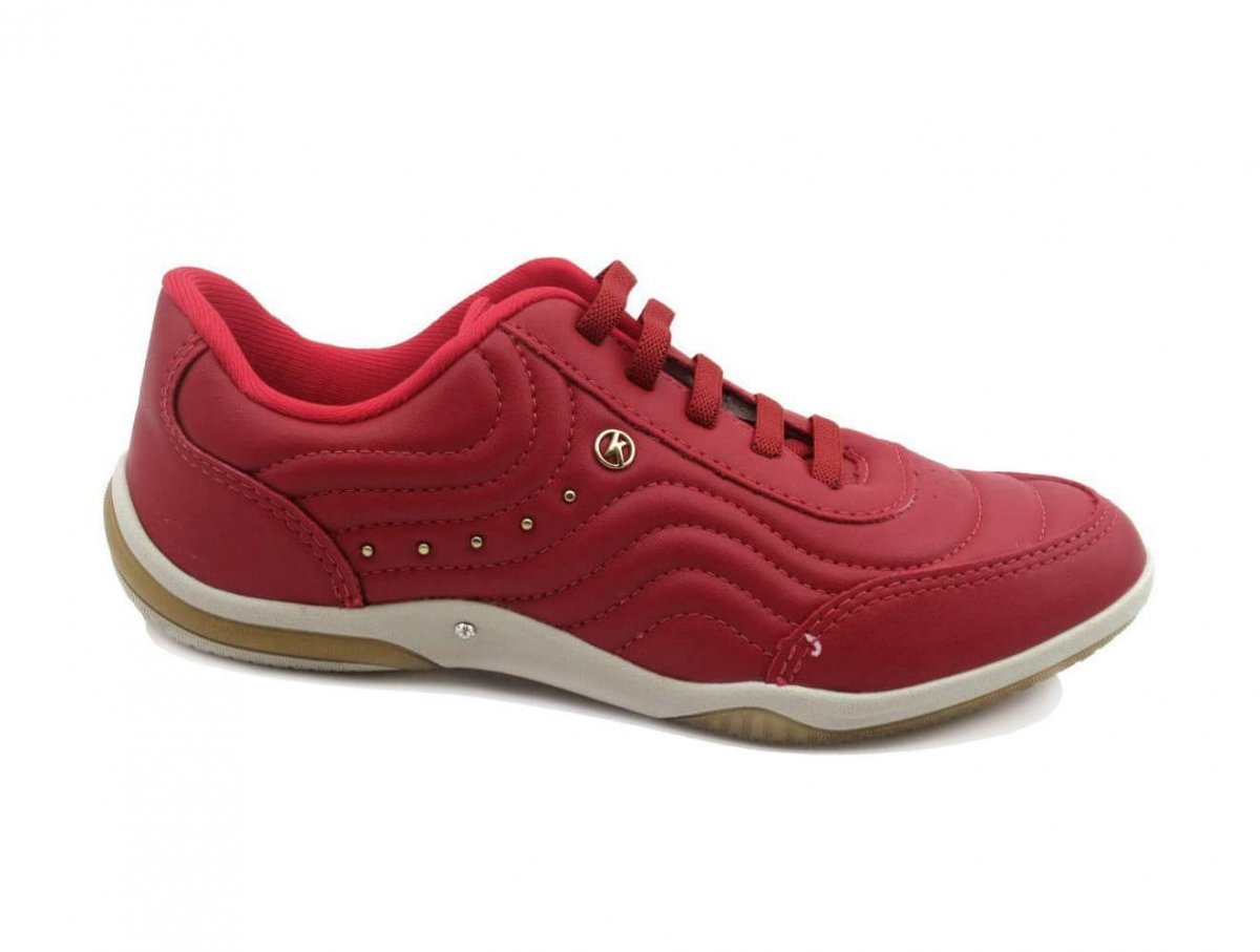 Tênis Kolosh Feminino C3282 Vermelho Vermelho 1