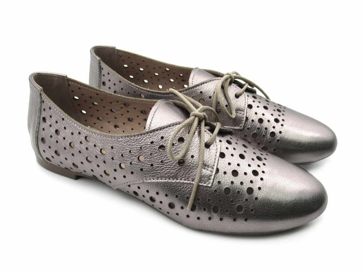Sapato Feminino Marlinês 803A Prata 2