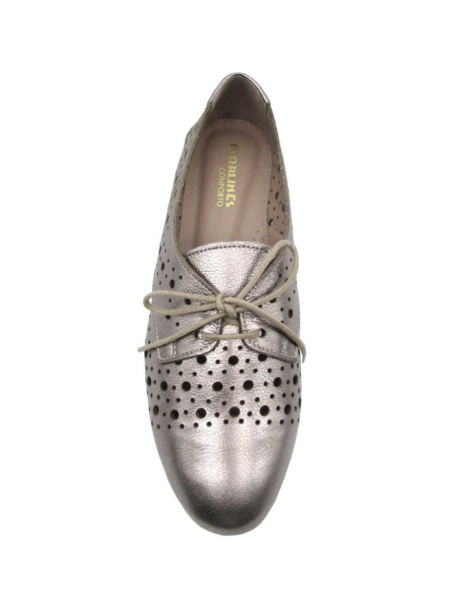 Sapato Feminino Marlinês 803A Prata 3