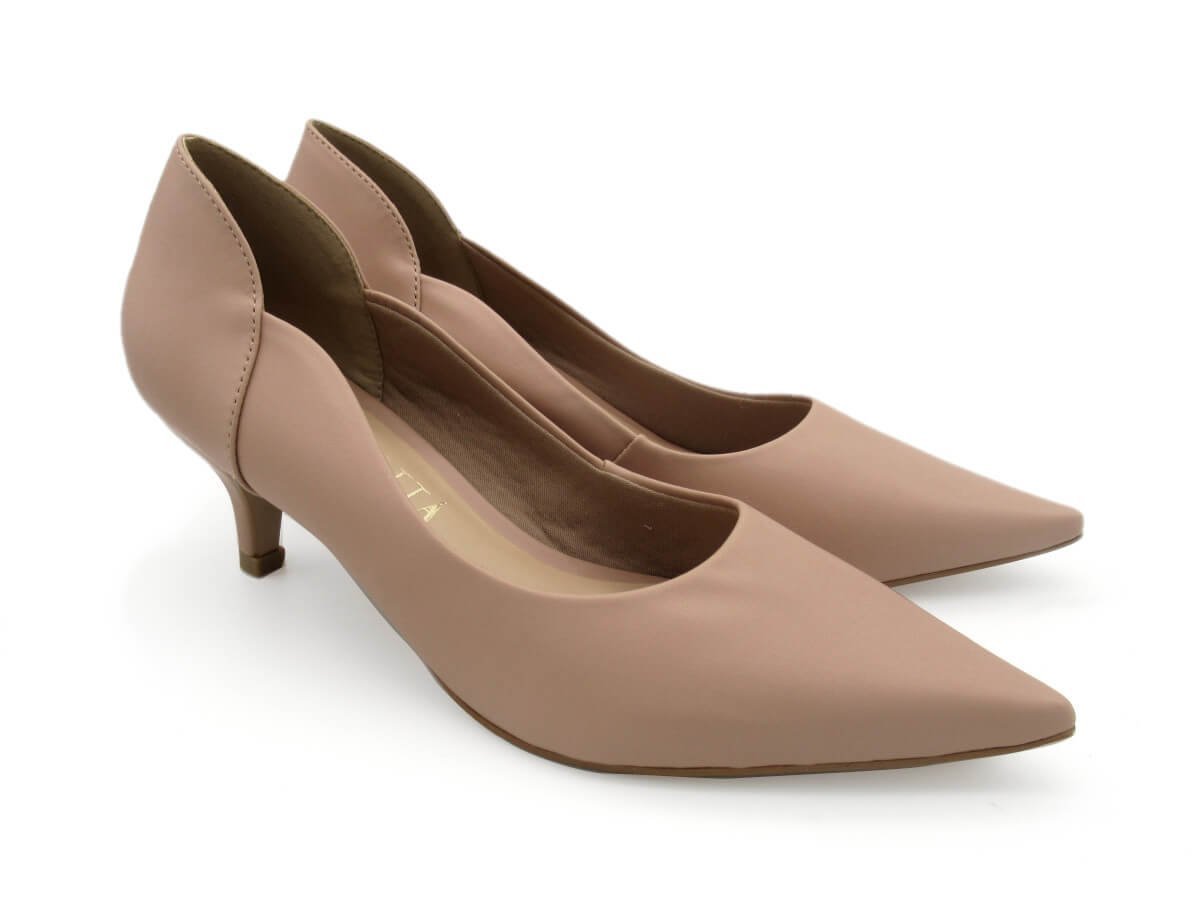 Scarpin Feminino Variettá 1060133 Laranja 2