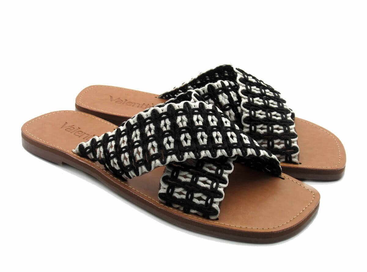 Rasteirinha Tamanco Valentina 23400 Preto 2