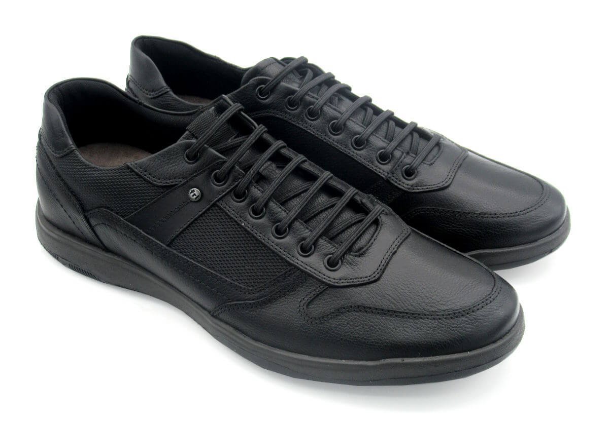 Sapatênis Masculino Ferricelli SP40591 Preto Preto 2