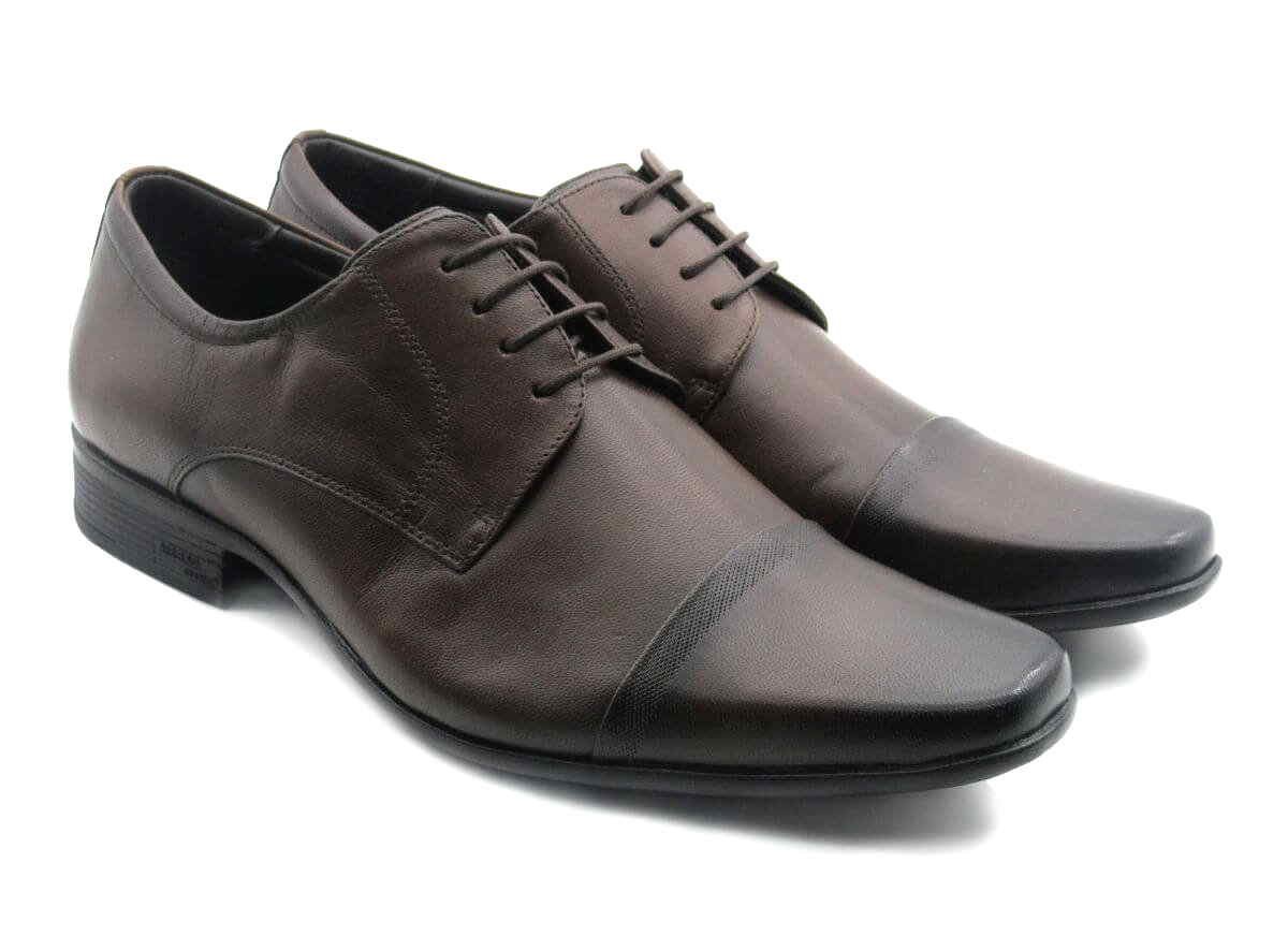 Sapato Masculino Jota Pê 78629 Couro Marrom 2