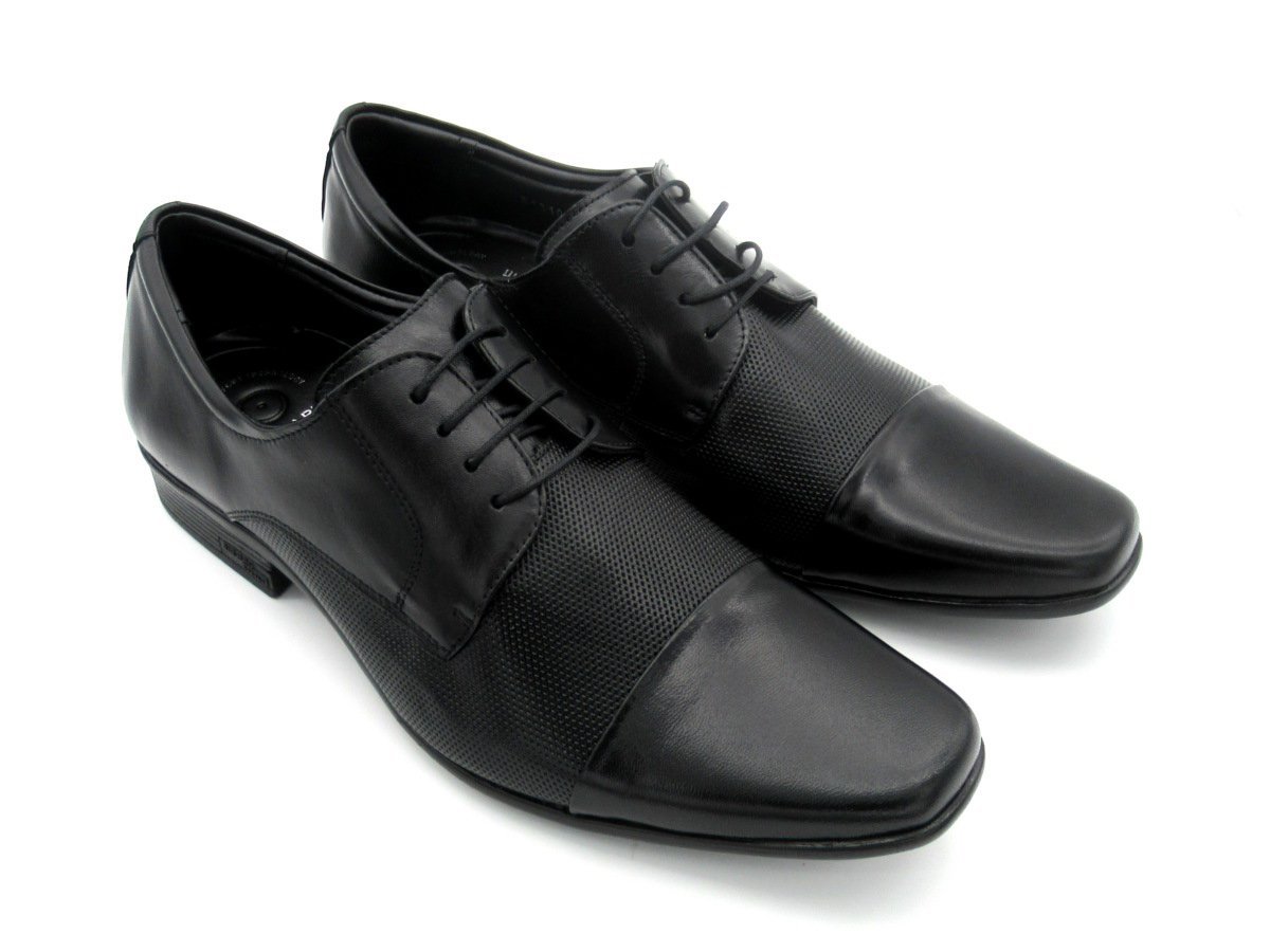 Sapato Masculino Social de Couro Jota Pê 13109 Preto 2