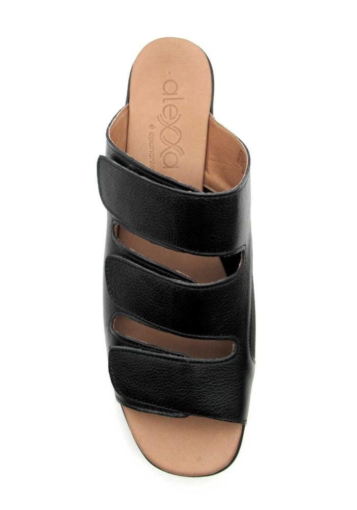 Tamanco Anabela Opananken com Ajuste 21824 Preto 3