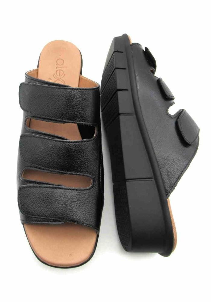 Tamanco Anabela Opananken com Ajuste 21824 Preto 4