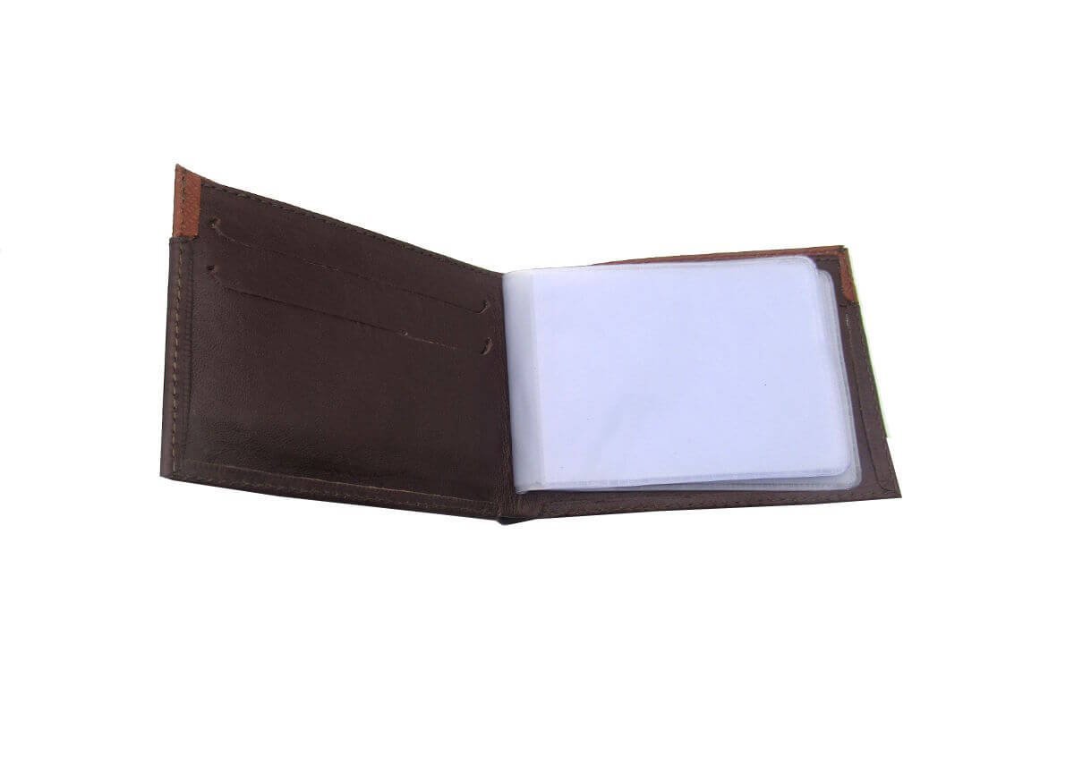 Carteira Masculina Classe Couro CTM199 Marrom 2