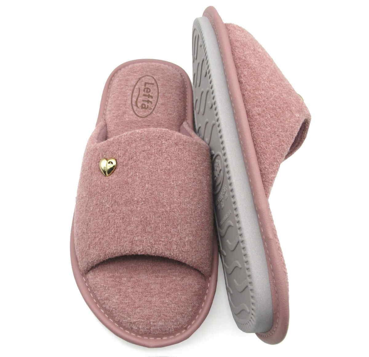 Chinelo Feminino Leffa de Quarto 856 Rosa 4