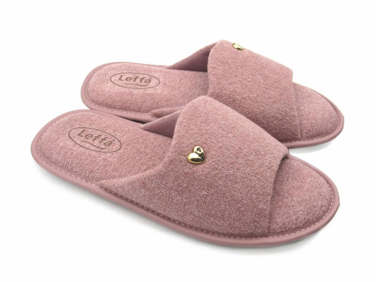 Chinelo Feminino Leffa de Quarto 856 Rosa 2