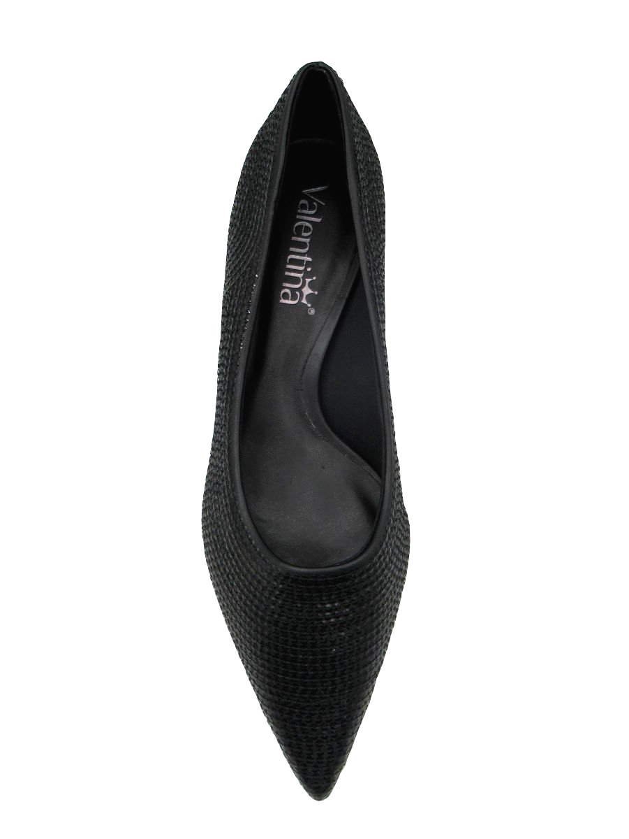 Scarpin Valentina 376018 Lantejoulas 3879 Preto 4