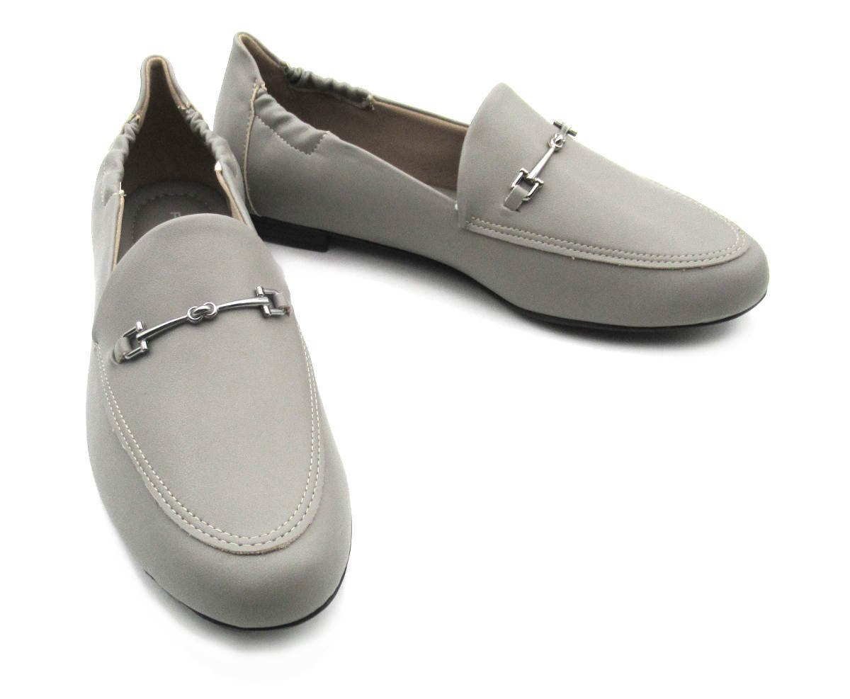 Sapato Loafer Piccadilly 104026 Cinza Cinza 2
