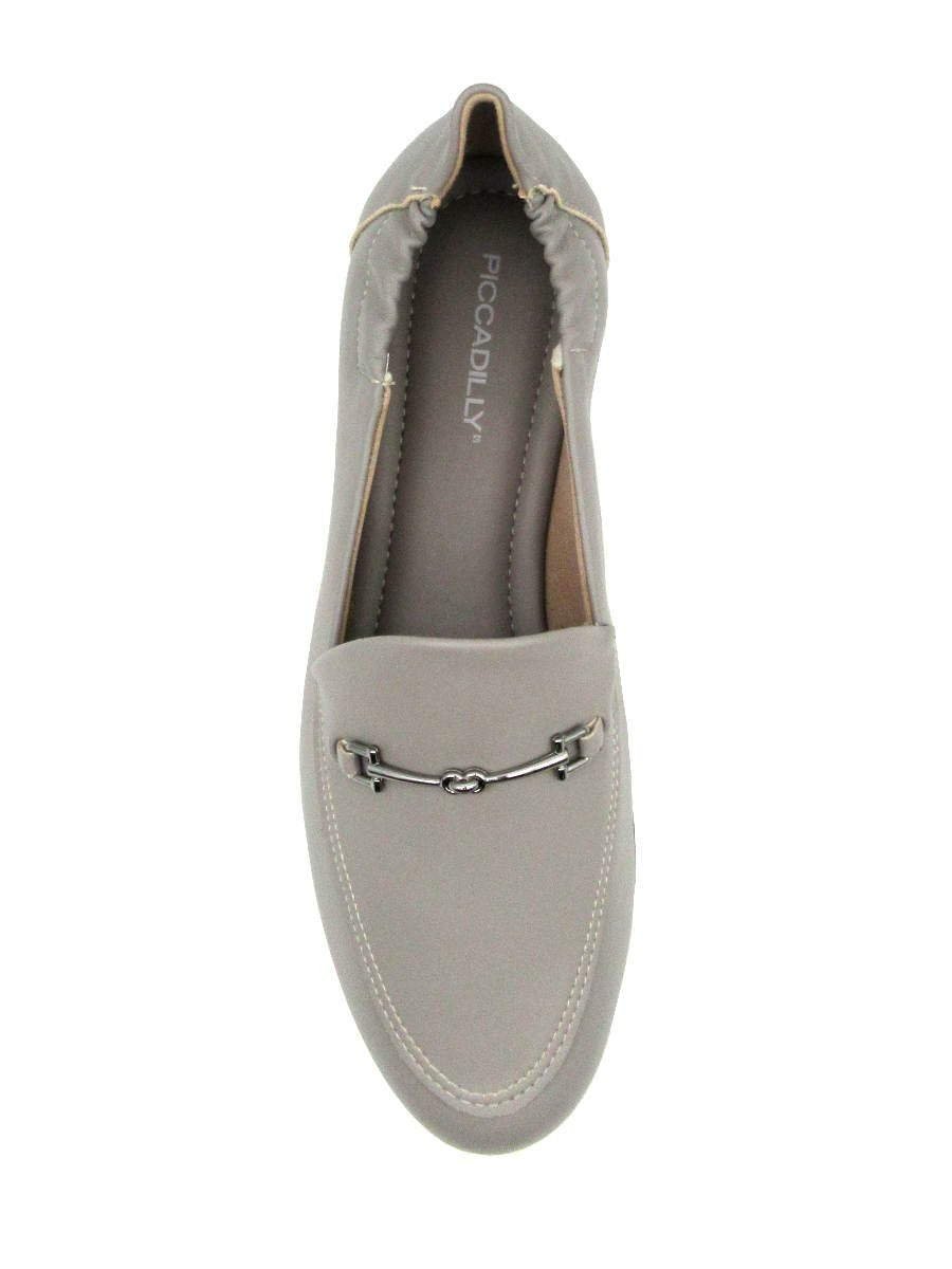 Sapato Loafer Piccadilly 104026 Cinza Cinza 3