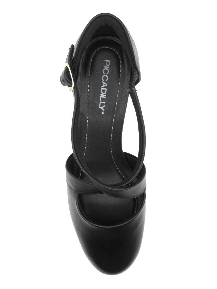 Sapato Social Piccadilly Feminino 110170 Preto Preto 3
