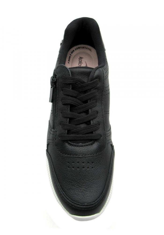 Tênis Kolosh Feminino Couro C3150 Marrom Preto 3