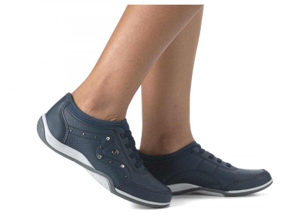 Tênis Kolosh Feminino C3683 Casual Marinho Azul 1