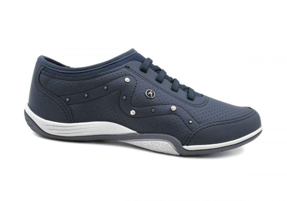 Tênis Kolosh Feminino C3683 Casual Marinho Azul 2