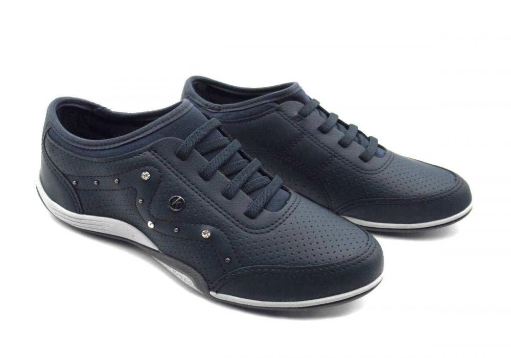 Tênis Kolosh Feminino C3683 Casual Marinho Azul 3