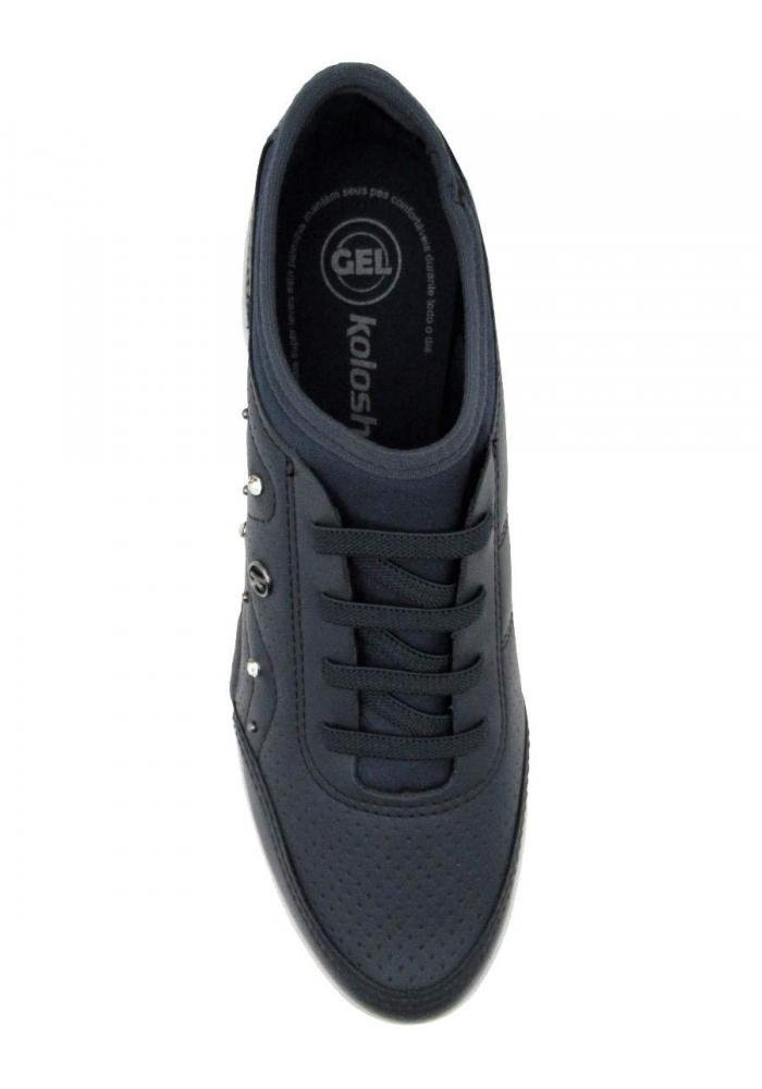Tênis Kolosh Feminino C3683 Casual Marinho Azul 4