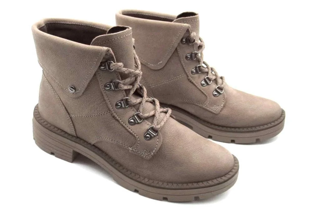 Bota Coturno Dakota Feminina Tratorada DA131 Bege 2