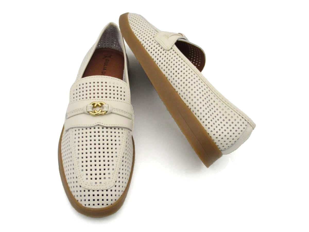 Mocassim Bottero Feminino de Couro 195008 Bege 3