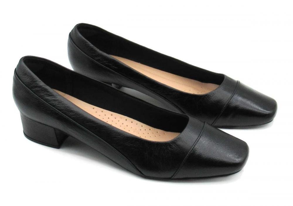Sapato Social de Couro Marlinês 6106D Preto 2