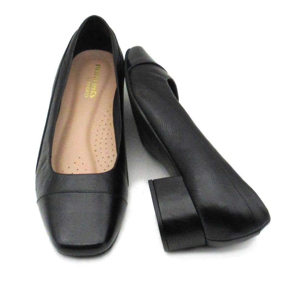 Sapato Social de Couro Marlinês 6106D Preto 4