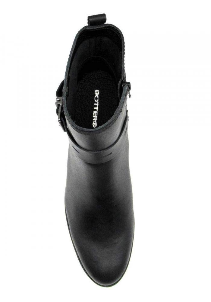 Bota Feminina Bottero Cano Curto Couro Preto 361704 Preto 4