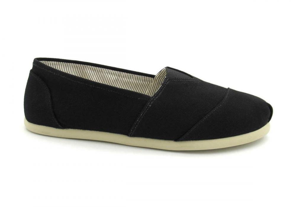 Sapatilha Alpargata Feminina de Lona Valentina 391200 Preto 1