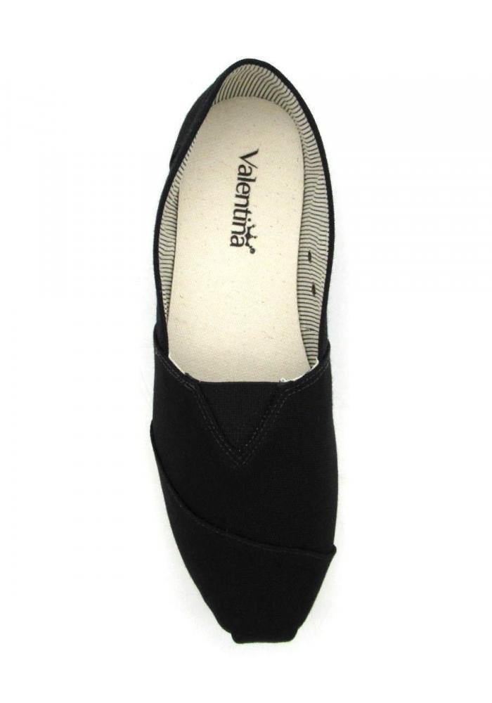 Sapatilha Alpargata Feminina de Lona Valentina 391200 Preto 3