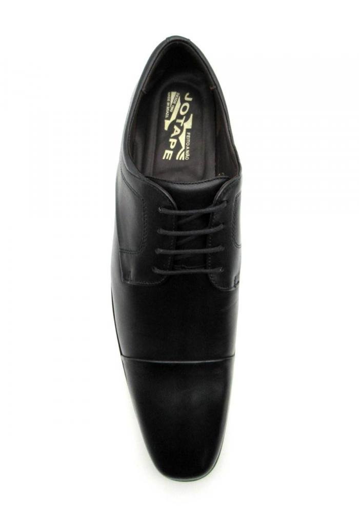 Sapato Social Masculino Jota Pê 83952 Sola de Couro Preto 3
