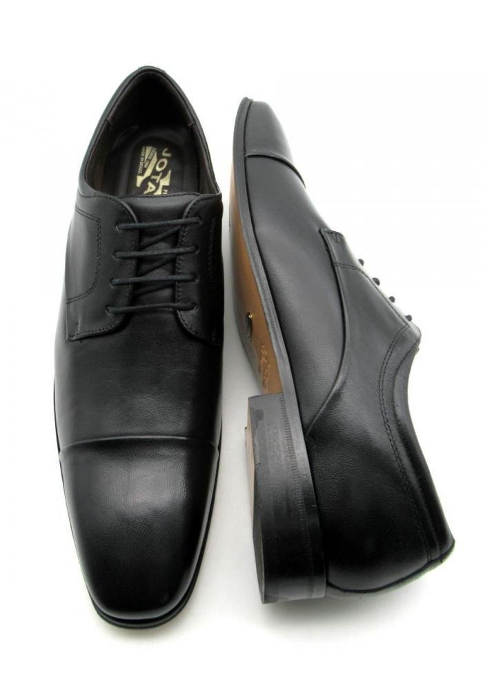 Sapato Social Masculino Jota Pê 83952 Sola de Couro Preto 4