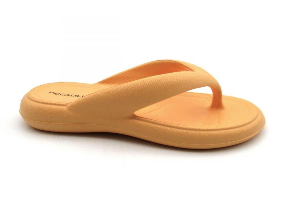 Chinelo Dedo Piccadilly Marshmallow Feminino 248001 Laranja 2