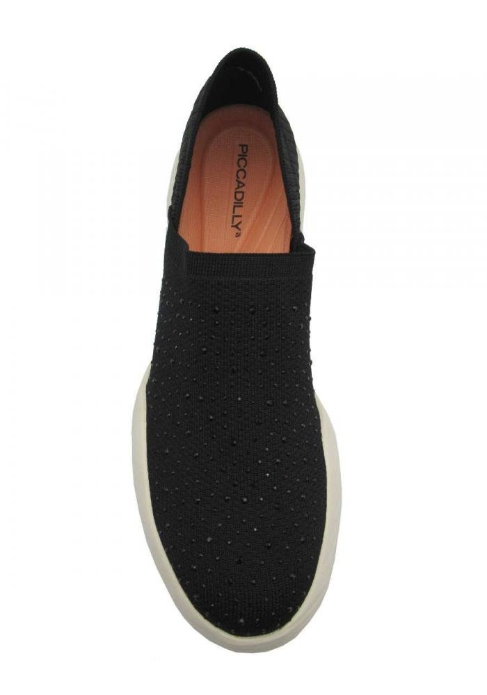 Tênis Fascite Anabela Piccadilly 949021 Preto Preto 3