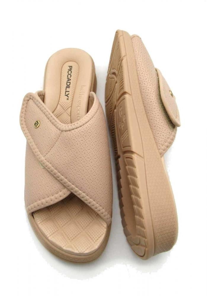 Tamanco Feminino Piccadilly Esporão Ajuste 571012 Bege 4