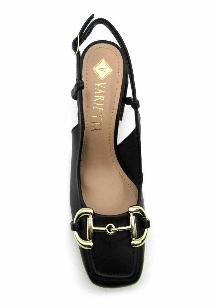 Scarpin Feminino Salto Bloco Variettá 2122285 Preto 3