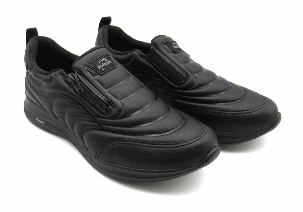 Tênis Casual Feminino Kolosh K7032A Preto Preto 2