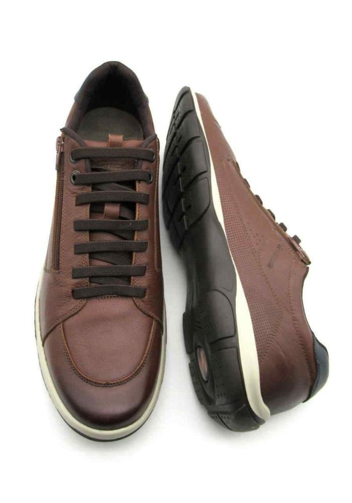 Sapatênis Masculino Ferricelli ZR64415 Marrom 4