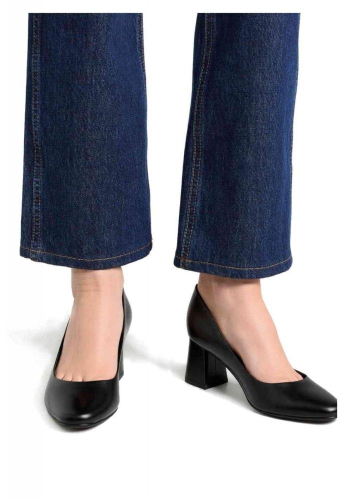 Sapato Scarpin Piccadilly Feminino Social 748034 Maxi Preto 2