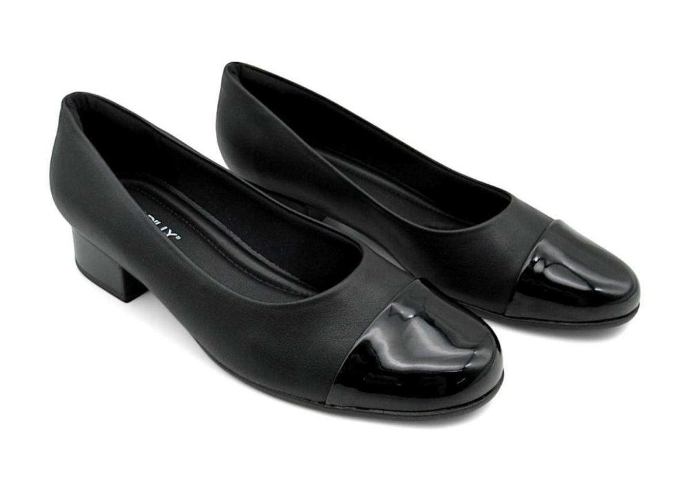 Sapato Social Piccadilly Feminino Salto Baixo 145056 Preto 2