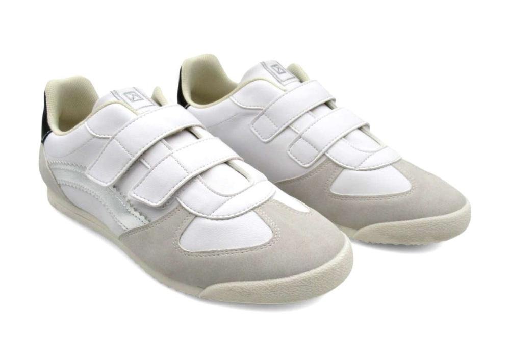 Sapatênis Casual Feminino Piccadilly 906008 Branco/Cinza 2