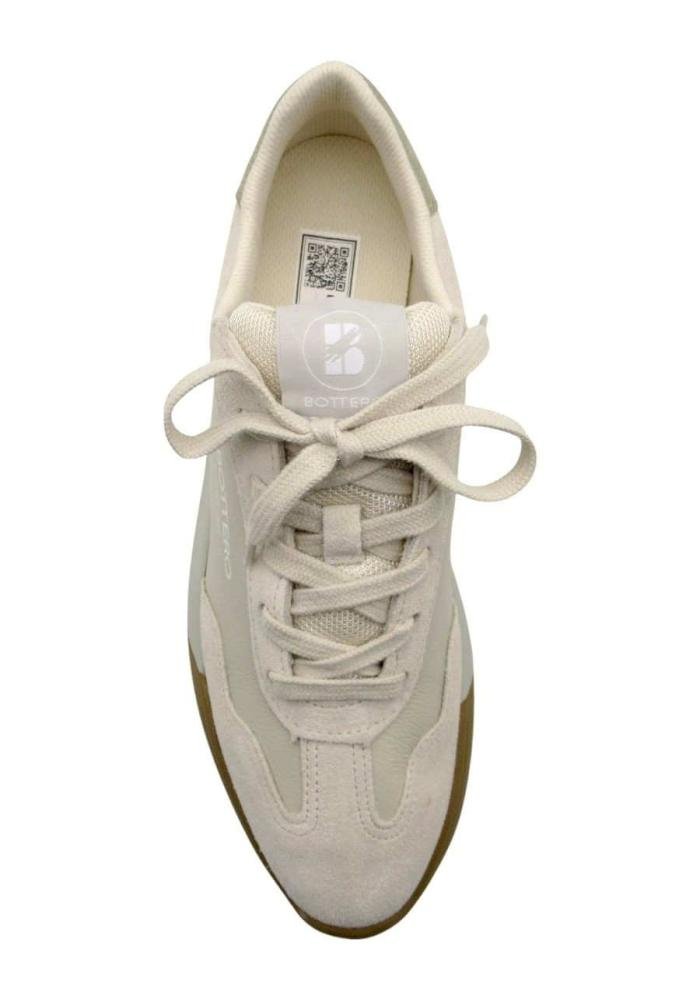 Tênis Bottero Casual Feminino 371502 Couro Bege 3